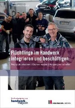 Anouschka Wasner Flüchtlinge im Handwerk integrieren und beschäftigen обложка книги