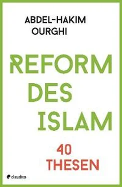 Abdel-Hakim Ourghi Reform des Islam обложка книги