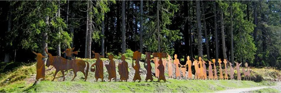 Abb 9Der Brandopferplatz auf der Pillerhöhe Zustand nach Abschluss der - фото 11