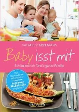 Natalie Stadelmann Baby isst mit обложка книги
