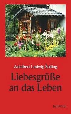 Adalbert Ludwig Balling Liebesgrüße an das Leben обложка книги
