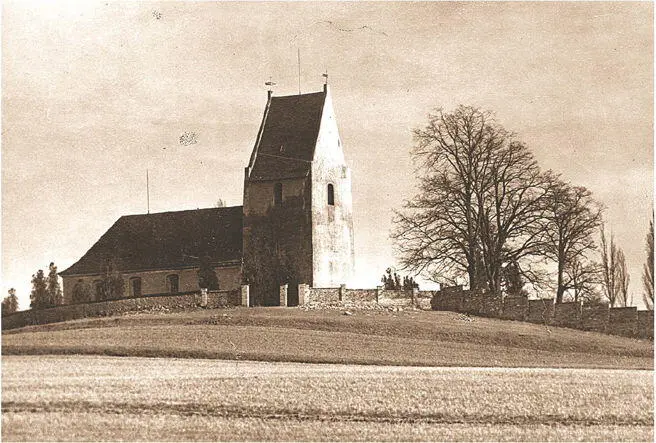Die weithin sichtbare Panitzscher Kirche 1928 Urkundliche Ersterwähnung - фото 12