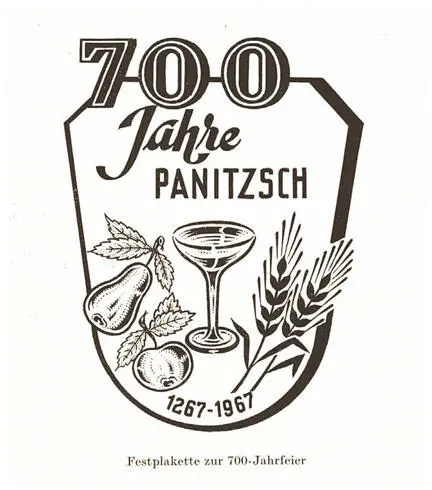 Festplakette zur 700Jahrfeier 1967 Die Vorbereitung des Festprogramms 700 - фото 32