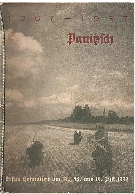 Titelseite des Festprogramms des Heimatfestes 1937 Zur Verschönerung des - фото 24
