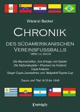 Wieland Becker Chronik des südamerikanischen Vereinsfußballs 1950 bis 2000 обложка книги