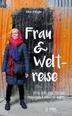 Elke Klinger Frau und Weltreise обложка книги