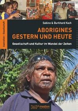 Sabine Koch Aborigines Gestern und Heute обложка книги