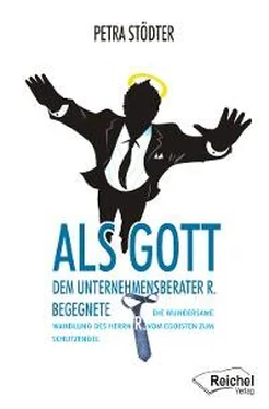 Petra Stödter Als Gott dem Unternehmensberater R. begegnete обложка книги