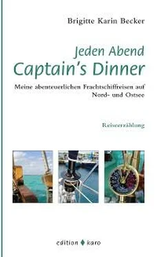 Brigitte Karin Becker Jeden Abend Captain's Dinner обложка книги