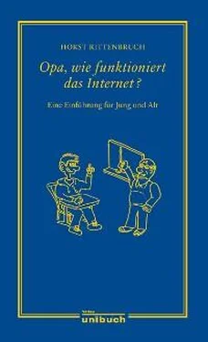 Horst Rittenbruch Opa, wie funktioniert das Internet? обложка книги