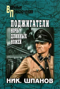 Николай Шпанов Поджигатели. Ночь длинных ножей обложка книги