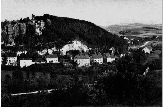 Löwenberg in Schlesien Blick auf die Löwenberger Schweiz und NiederMois - фото 8