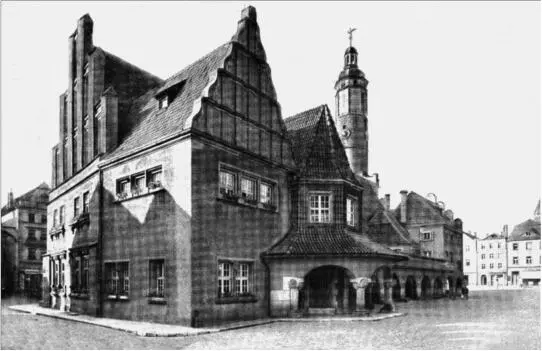Das Rathaus von Löwenberg Foto Herm Rehnert Sammlung Heinz Scholz aus dem - фото 9