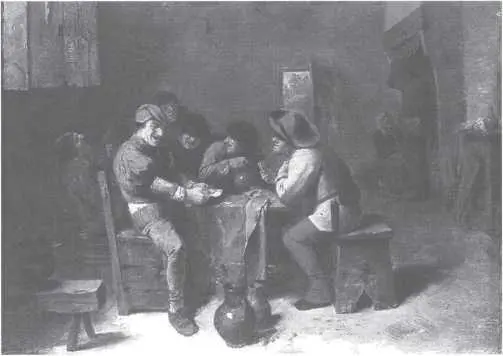 Adriaen Brouwer 16061618 Karten spielende Bauern in einer Schenke In - фото 7