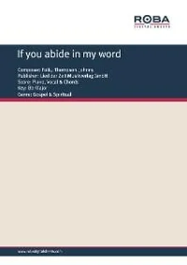 Johnny Thompson If you abide in my word обложка книги