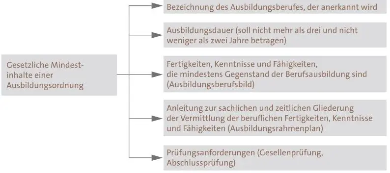 Jeder Ausbildende und Ausbilder muss sich die Ausbildungsordnung für den - фото 18