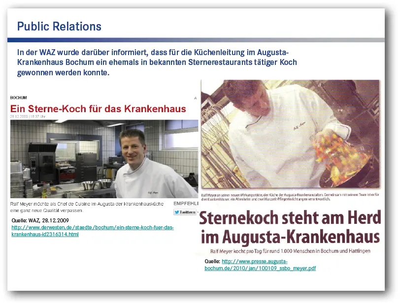 Abb 41 Public Relations Sternekoch im Krankenhaus Abb 41a Public - фото 44
