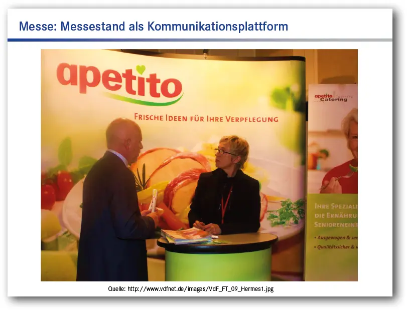 Abb 44 Messestand eines Speisenanbieters 2447 Sponsoring Sponsoring meint - фото 48