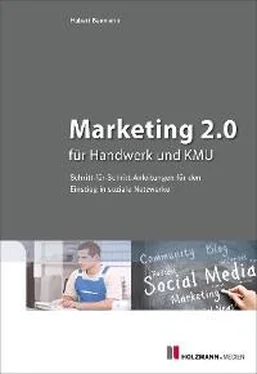 Hubert Baumann Marketing 2.0 für Handwerk und KMU обложка книги