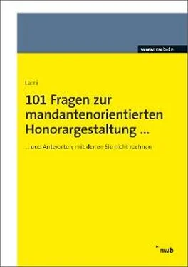 Stefan Lami 101 Fragen zur mandantenorientierten Honorargestaltung обложка книги