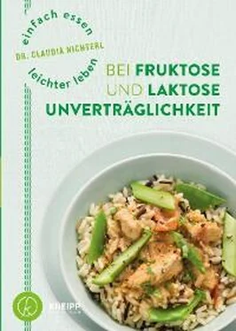 Claudia Nichterl Einfach essen – leichter leben mit Fruktose- und Laktoseunverträglichkeit обложка книги