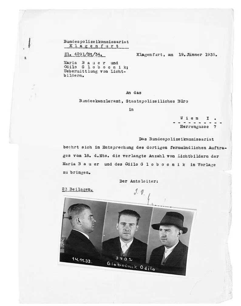 Die Bundespolizeidirektion hat Globocnik im Visier das in Klagenfurt - фото 16