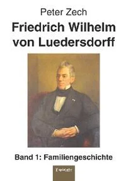 Peter Zech Friedrich Wilhelm von Luedersdorff (Band 1) обложка книги