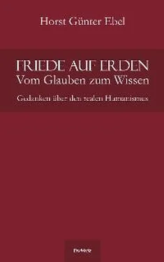 Horst Günter Ebel Friede auf Erden - Vom Glauben zum Wissen обложка книги