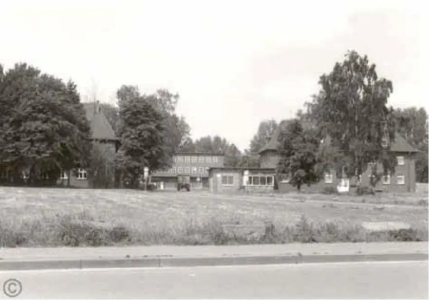 Zufahrt zum Duderstädter PolteWerk im Hintergrund die Feuerwache 1992 - фото 21