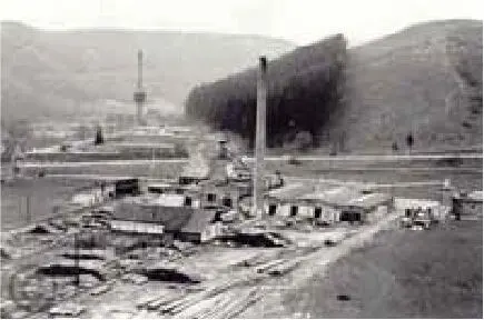 Die Kistenfabrik Haltenhoff im Hintergrund das Metallwerk Odertal 1937 Foto - фото 30