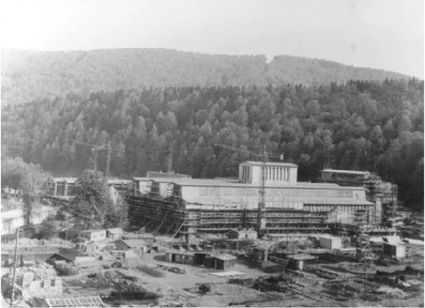 Großbaustelle SchickertWerke Bad Lauterberg 1939 Foto Lindenberg - фото 13