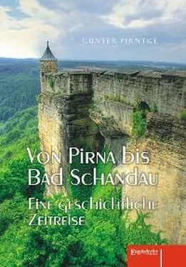 Gunter Pirntke Von Pirna bis Bad Schandau обложка книги