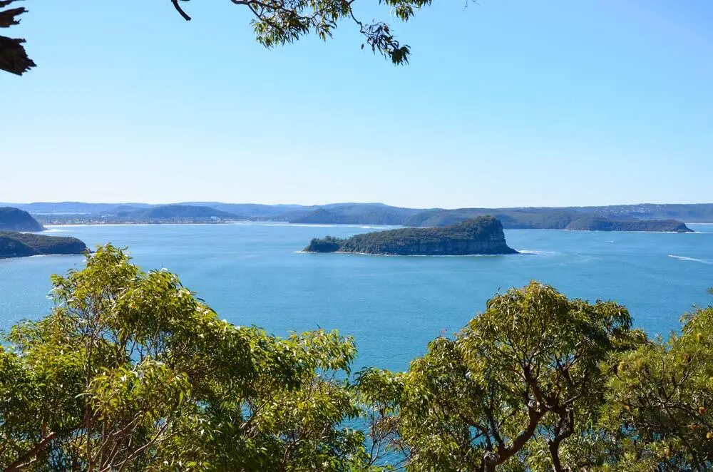 Blick von West Head nach Lion Island Auf dem Rückweg könnte man an der Resolute - фото 29