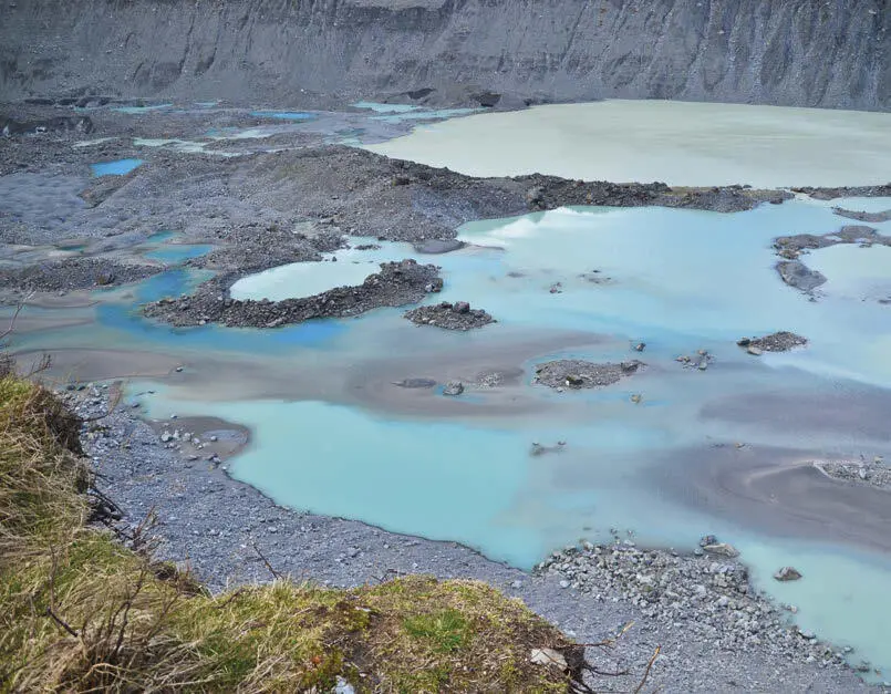 Keine Wasserfarbe keine Fotomontage einfach Gletscherwasser Der nächste Halt - фото 46