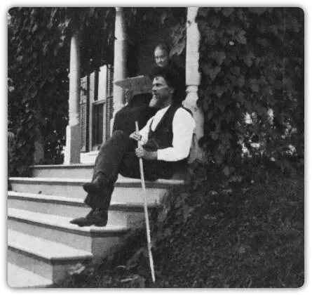 ABB 9 ANDREW UND MARY STILL AUF IHRER VERANDA IN JEFFERSON ECKE FÜNFTE - фото 11