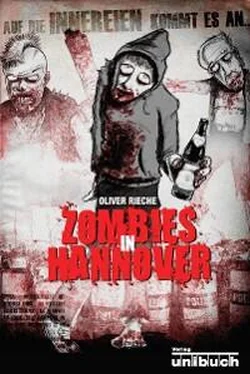 Oliver Rieche Zombies in Hannover обложка книги