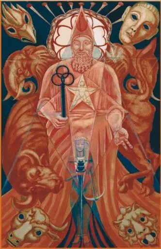 Was du suchst ist das was sucht Baphomet Tarot der Unterwelt Der - фото 79