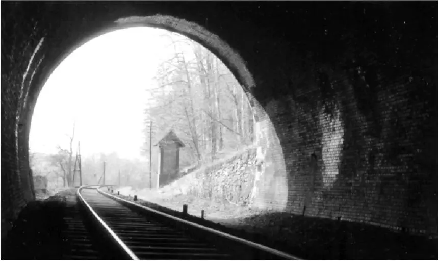 Eisenbahntunnel in Richtung Walkenried 350 m lang Foto P Schmelter Am 30 - фото 10