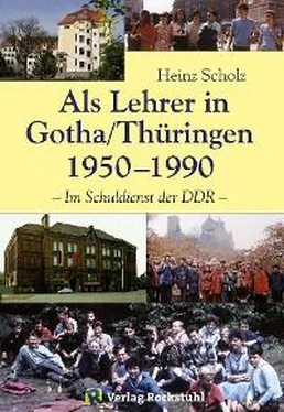 Heinz Scholz Als Lehrer in Gotha/Thüringen 1950–1990 обложка книги