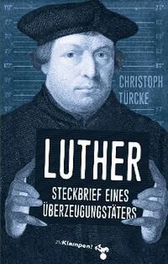 Christoph Türcke Luther – Steckbrief eines Überzeugungstäters обложка книги