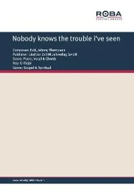 Johnny Thompson Nobody knows the trouble i've seen обложка книги