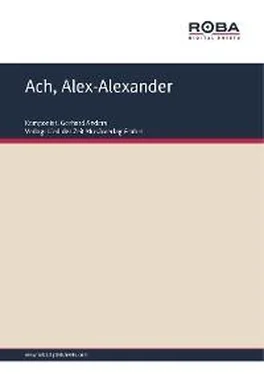 Arnold Bormann Ach, Alex-Alexander обложка книги