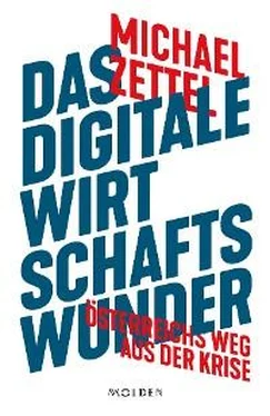 Michael Zettel Das digitale Wirtschaftswunder обложка книги