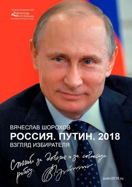 Вячеслав Шорохов Россия. Путин. 2018. Взгляд избирателя обложка книги