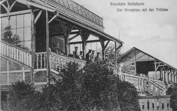 In Karlshorst ist der Kronprinz zu Gast Foto Um 1900 Günter - фото 12