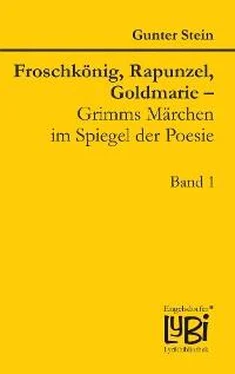 Gunter Stein Froschkönig, Rapunzel, Goldmarie – Grimms Märchen im Spiegel der Poesie обложка книги