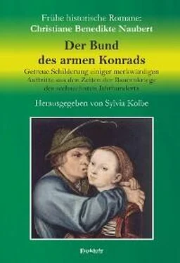 Christiane Benedikte Naubert Der Bund des armen Konrads обложка книги