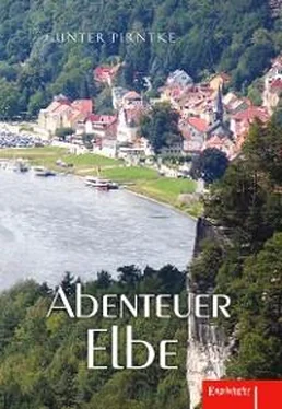 Gunter Pirntke Abenteuer Elbe обложка книги