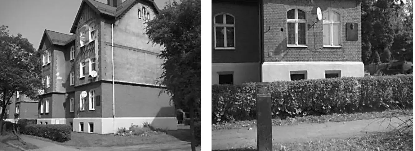 Bieneks Geburtshaus in GleiwitzGliwice ul HorstaBienka und die Gedenktafeln - фото 13