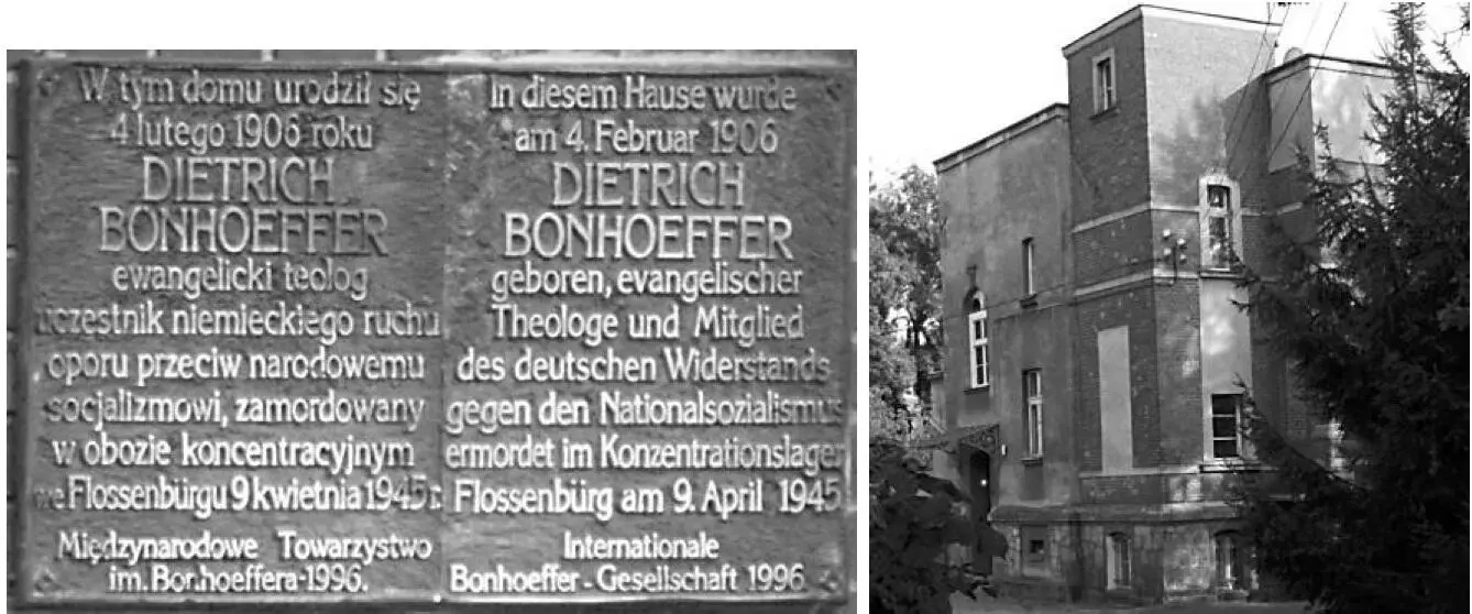 An Dietrich Bonhoeffers Geburtshaus in Breslau Am Birkenwäldchen 7Wrocław - фото 19